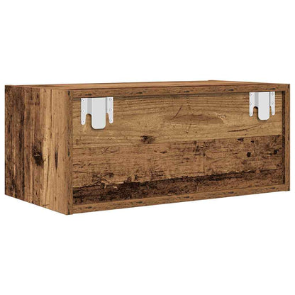vidaXL TV-Schränke 2 Stk. Altholz-Optik 60x31x25,5 cm Holzwerkstoff