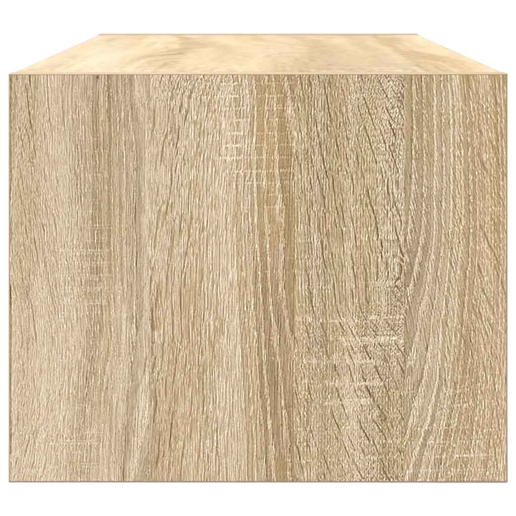 vidaXL TV-Schrank Sonoma-Eiche 80x31x25,5 cm Holzwerkstoff