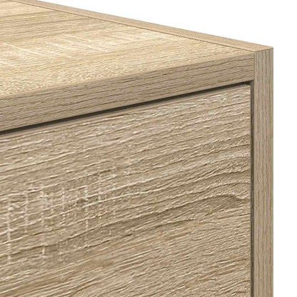 vidaXL TV-Schrank Sonoma-Eiche 80x31x25,5 cm Holzwerkstoff