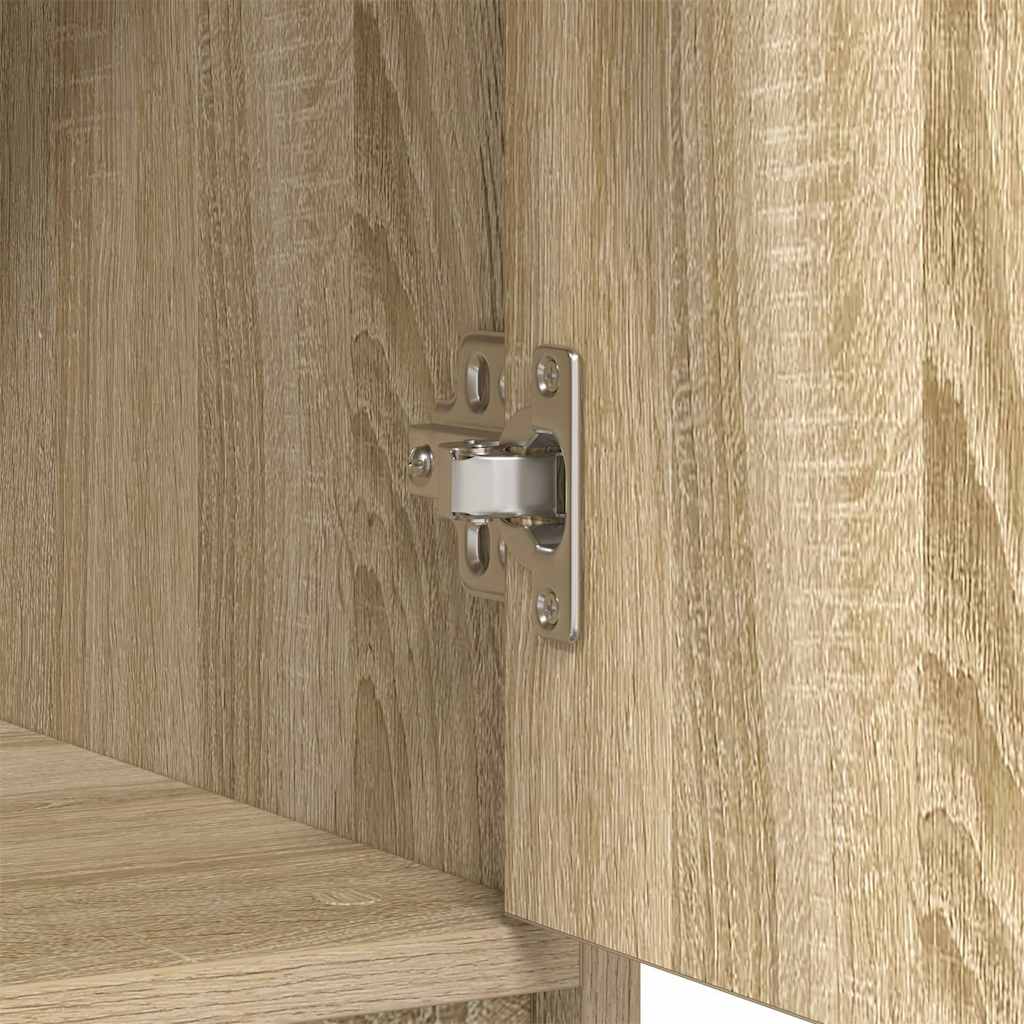 Sideboard mit Schublade Sonoma-Eiche 80x34x76 cm Holzwerkstoff