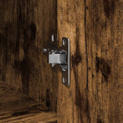 Sideboard mit Schublade Räuchereiche 101x35x76 cm Holzwerkstoff