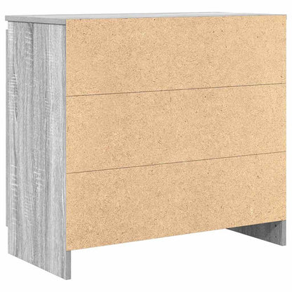 Sideboard mit Schublade Grau Sonoma 71x35x65 cm Holzwerkstoff