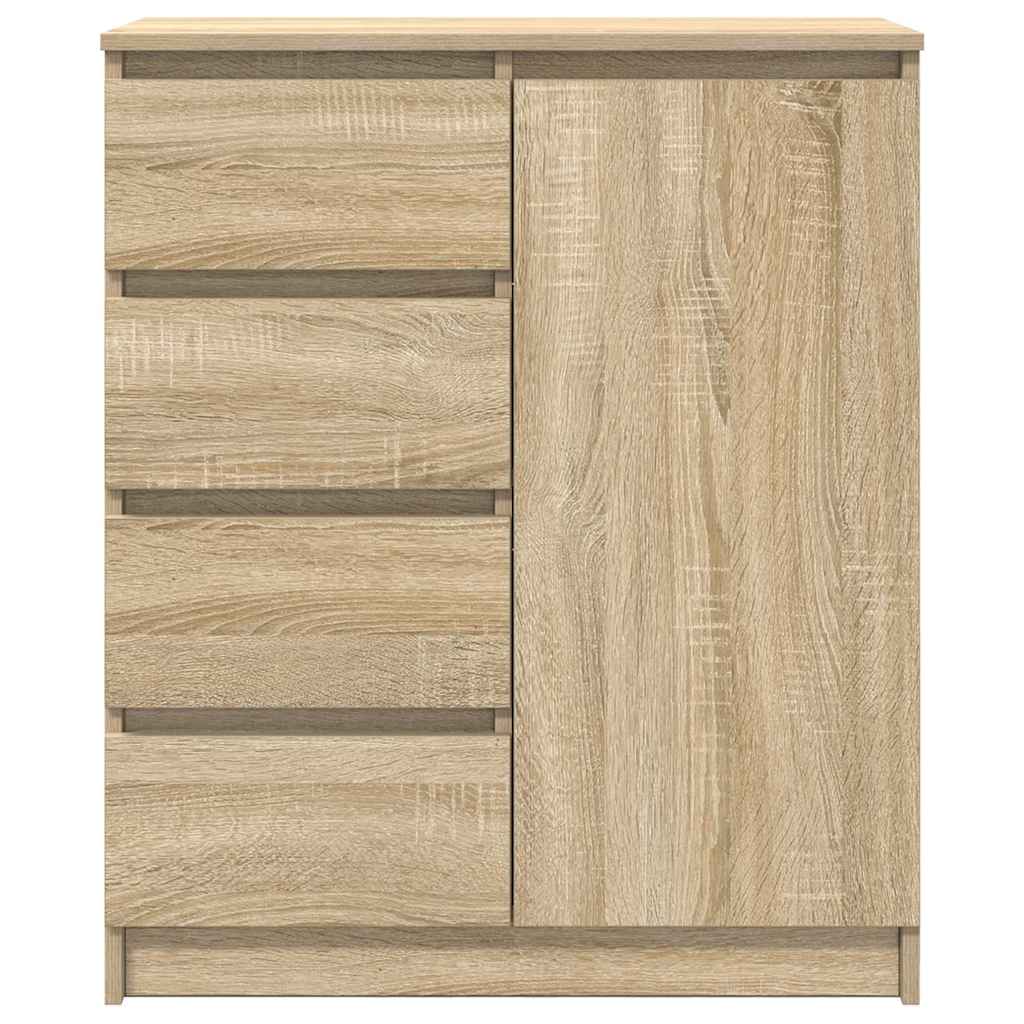 Sideboard mit Schubladen Sonoma-Eiche 71x35x84 cm Holzwerkstoff