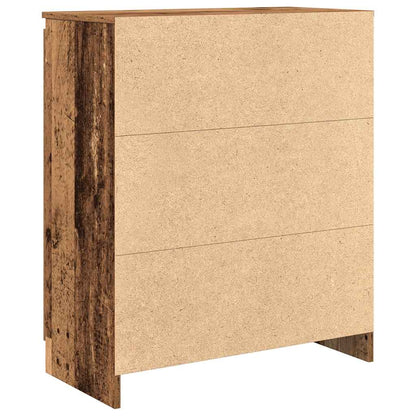 Sideboard mit Schubladen Altholz-Optik 71x35x84cm Holzwerkstoff