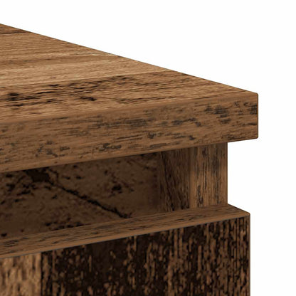 Sideboard mit Schubladen Altholz-Optik 71x35x84cm Holzwerkstoff