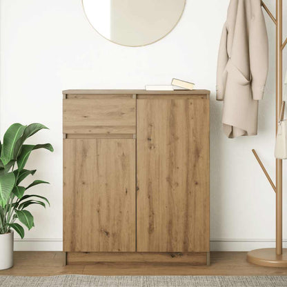 Sideboard mit Schublade Artisan-Eiche 71x35x84 cm Holzwerkstoff