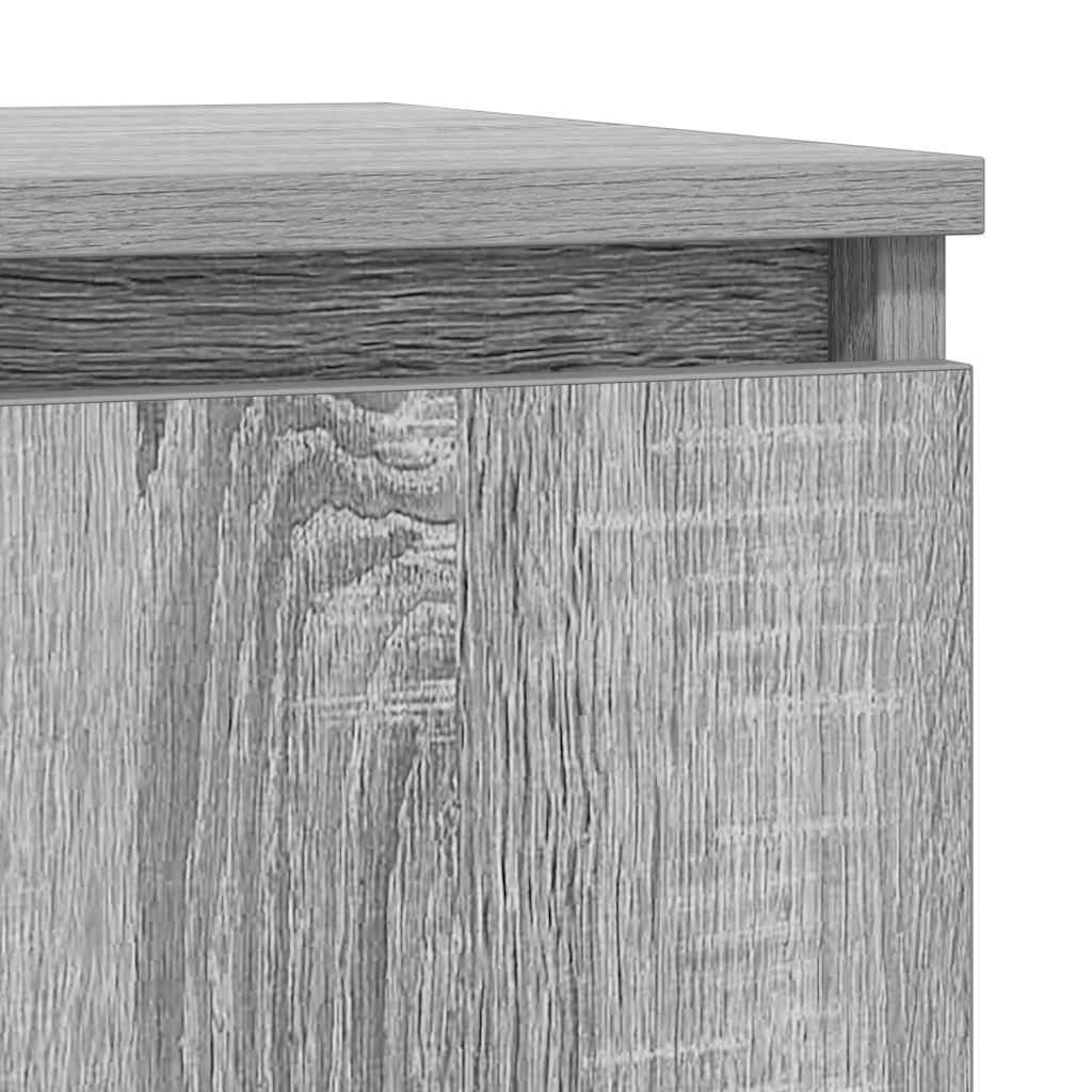 Sideboard mit Schublade Grau Sonoma 71x35x65 cm Holzwerkstoff
