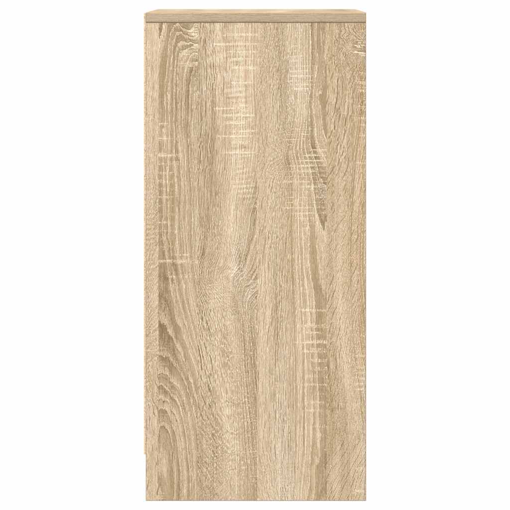 Sideboard Sonoma-Eiche 29,5x34x76 cm Holzwerkstoff