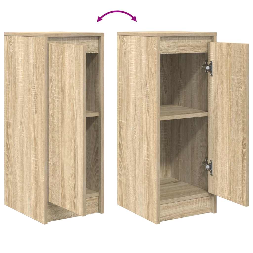 Sideboard Sonoma-Eiche 29,5x34x76 cm Holzwerkstoff