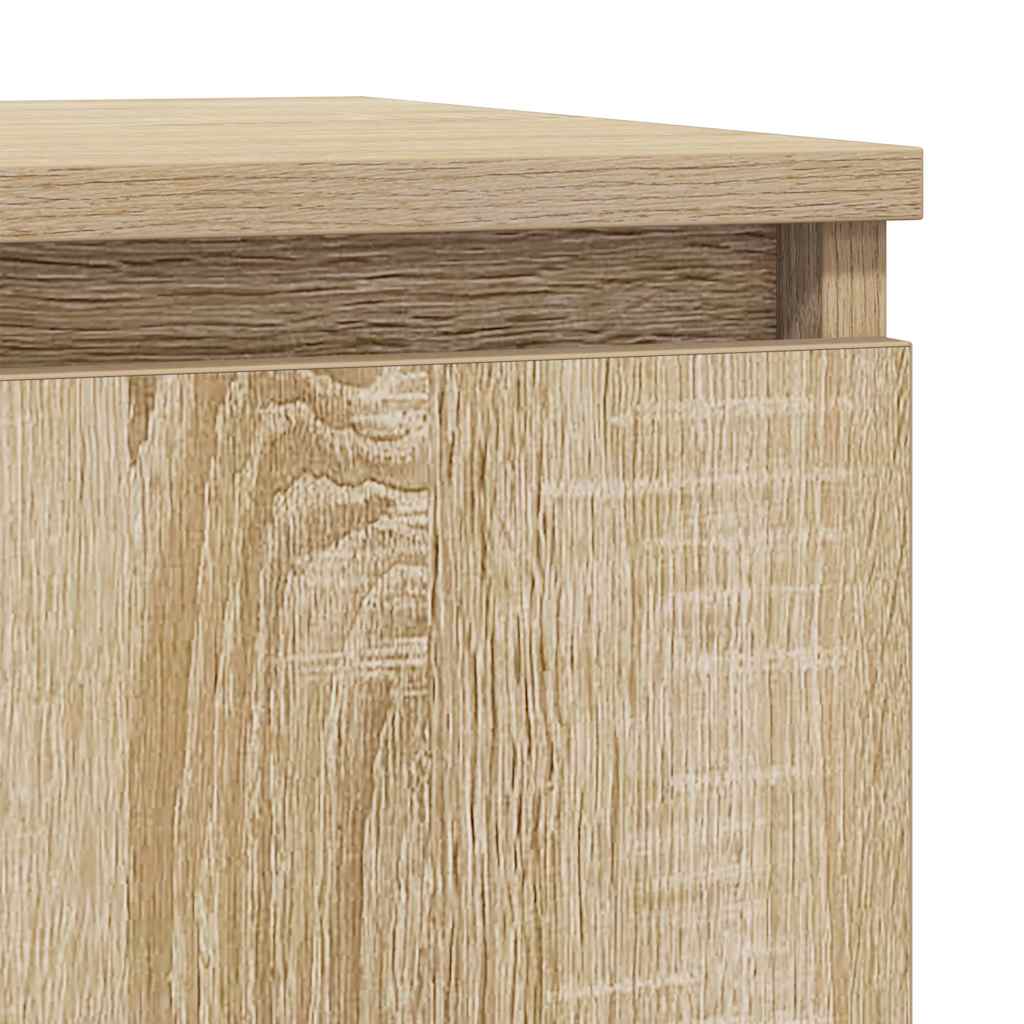 Sideboard Sonoma-Eiche 29,5x34x76 cm Holzwerkstoff