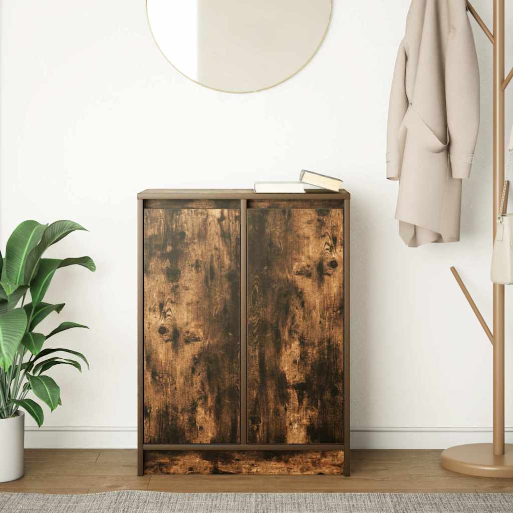 Sideboard Räuchereiche 57x34x76 cm Holzwerkstoff