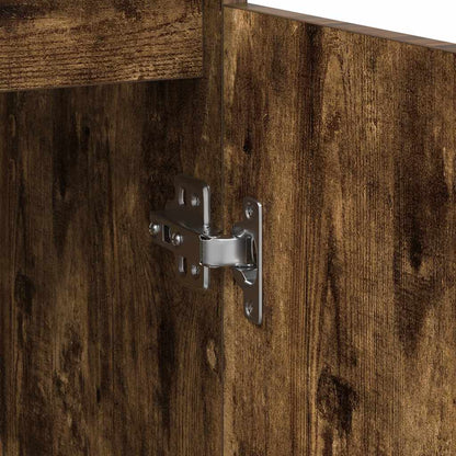 Sideboard Räuchereiche 57x34x76 cm Holzwerkstoff