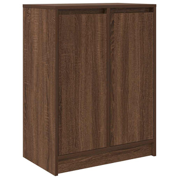 vidaXL Sideboard Braun Eichen-Optik 57x34x76 cm Holzwerkstoff
