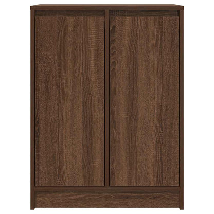 vidaXL Sideboard Braun Eichen-Optik 57x34x76 cm Holzwerkstoff