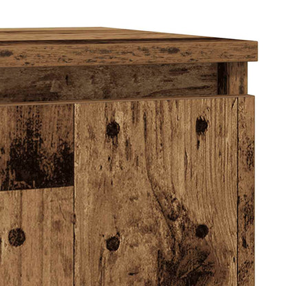 Sideboard Altholz-Optik 57x34x76 cm Holzwerkstoff