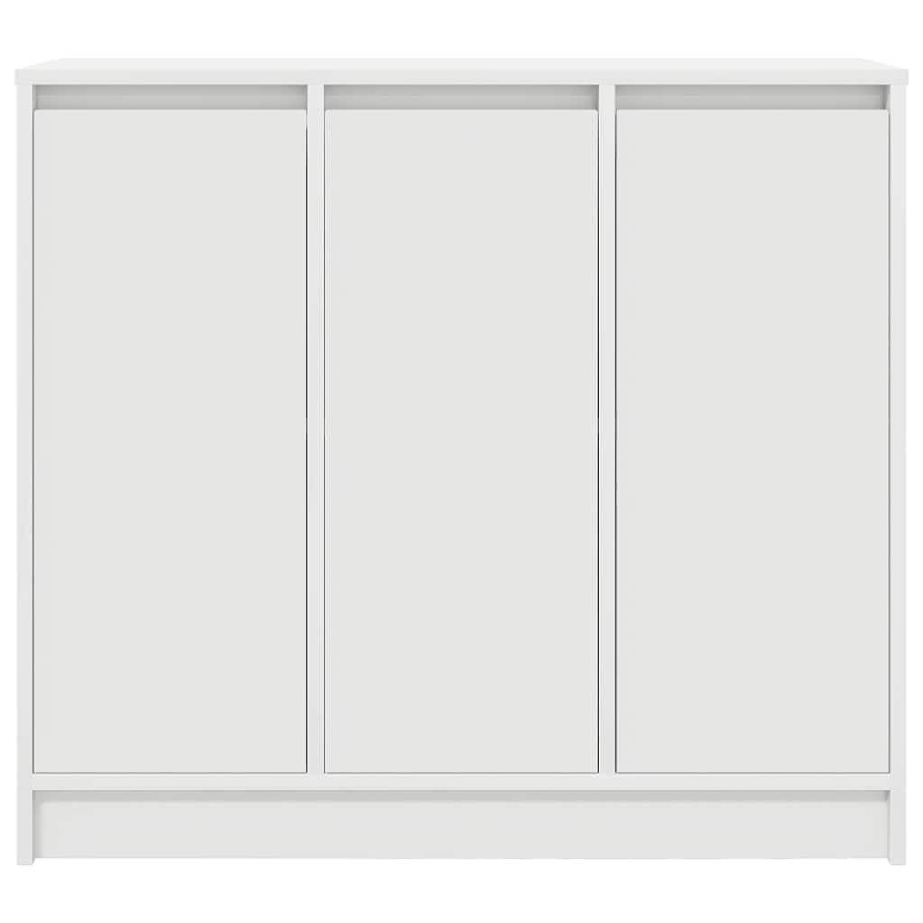 Sideboard Weiß 85x34x76 cm Holzwerkstoff