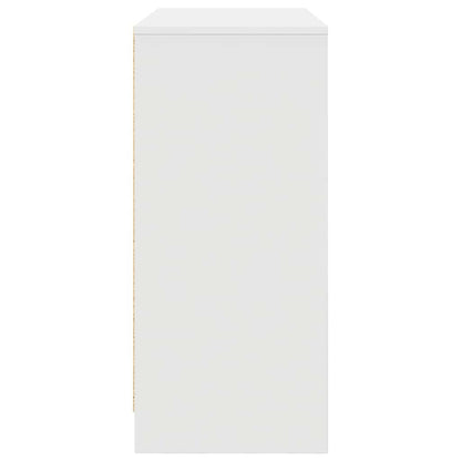 Sideboard Weiß 85x34x76 cm Holzwerkstoff