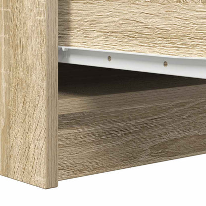 Sideboard Sonoma-Eiche 29,5x34x76 cm Holzwerkstoff