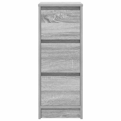 Sideboard Grau Sonoma 29,5x34x76 cm Holzwerkstoff