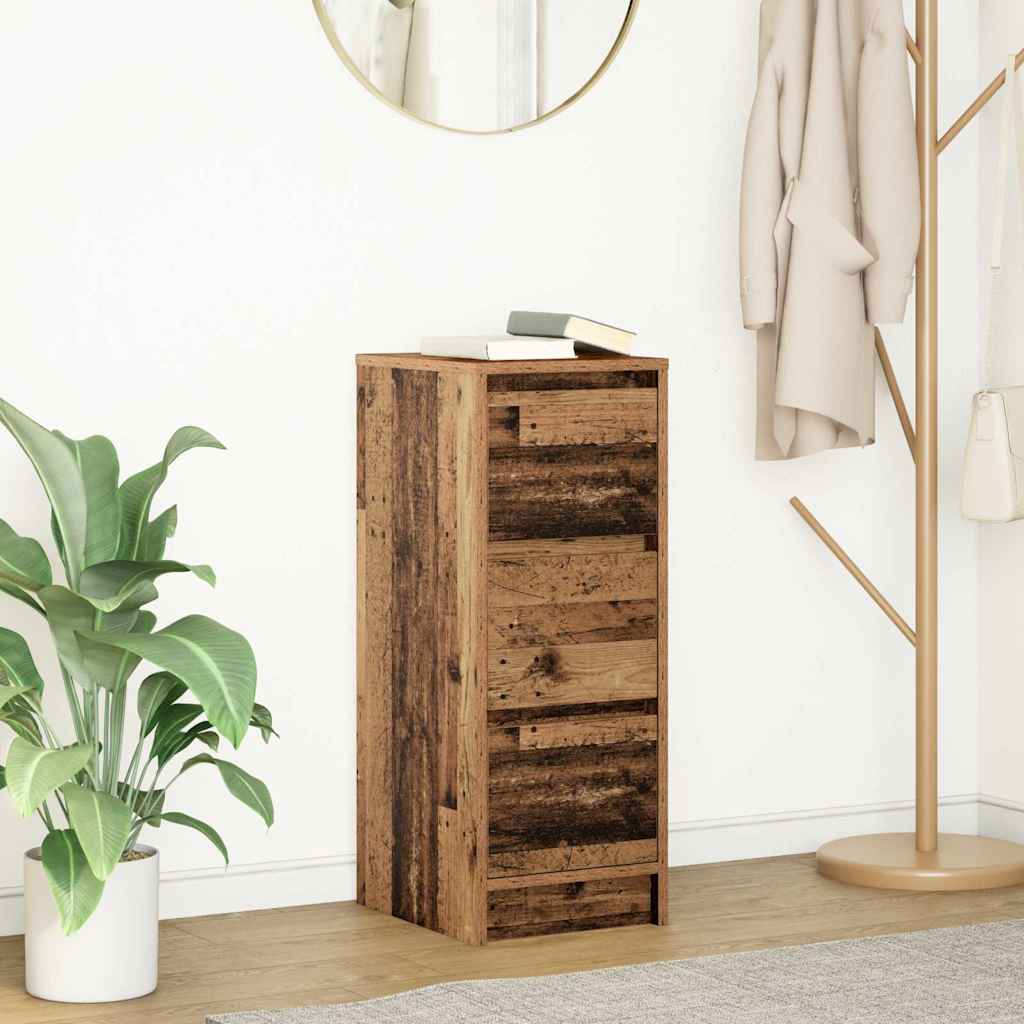 Sideboard Altholz-Optik 29,5x34x76 cm Holzwerkstoff