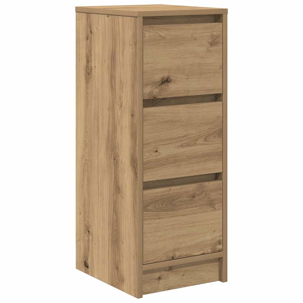 Sideboard Artisan-Eiche 29,5x34x76 cm Holzwerkstoff