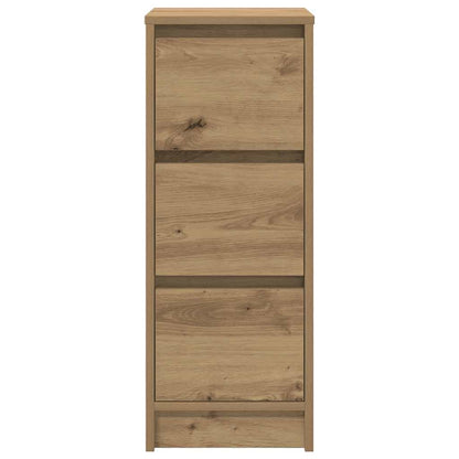 Sideboard Artisan-Eiche 29,5x34x76 cm Holzwerkstoff