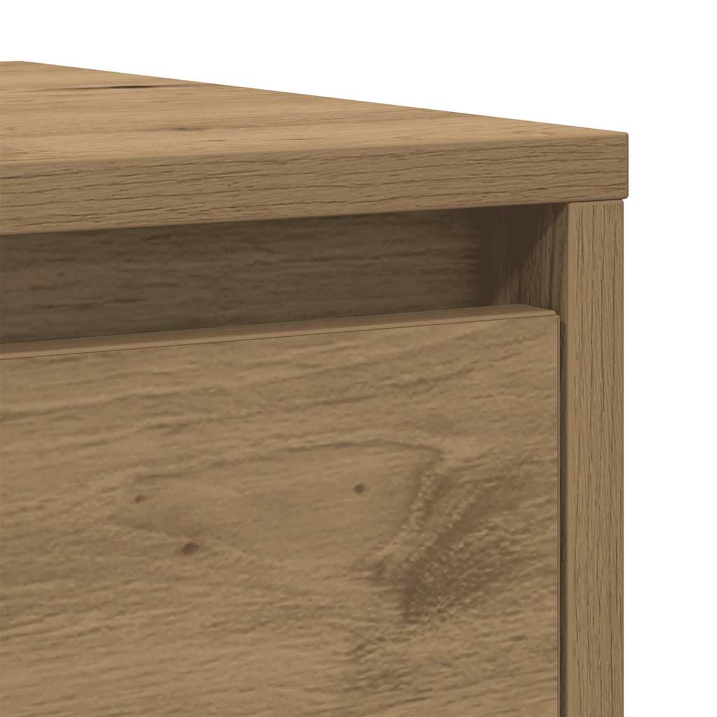 Sideboard Artisan-Eiche 29,5x34x76 cm Holzwerkstoff