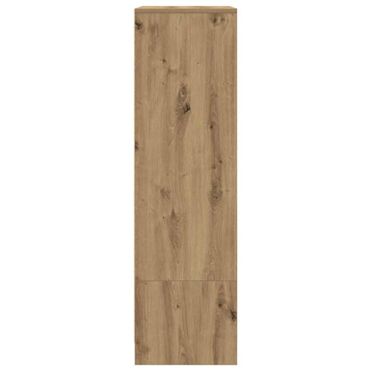 Schrank mit Schublade Artisan-Eiche 55,5x34x119,5 cm