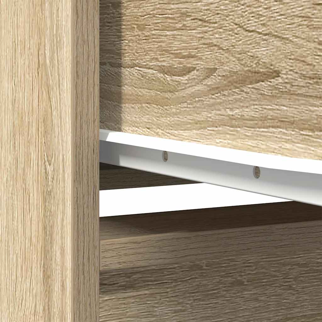 Highboard Sonoma-Eiche 29,5x34x119,5 cm Holzwerkstoff
