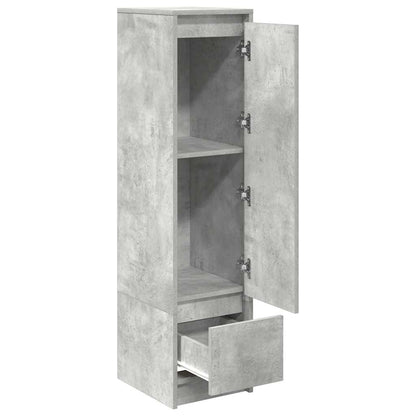 Highboard Betongrau 29,5x34x119,5 cm Holzwerkstoff
