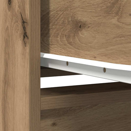 Highboard Artisan-Eiche 29,5x34x119,5 cm Holzwerkstoff