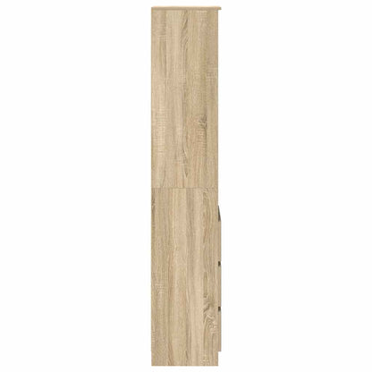 Highboard Sonoma-Eiche 37,5x35x180 cm Holzwerkstoff