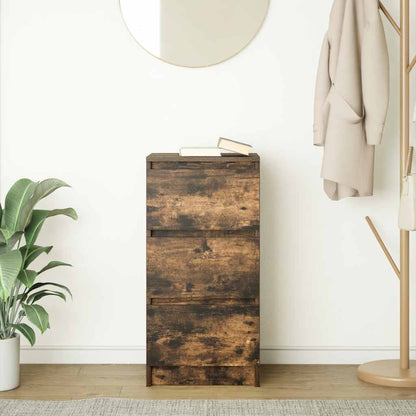 Sideboard Räuchereiche 37,5x35x76 cm Holzwerkstoff