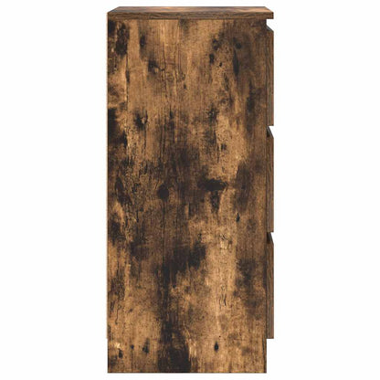 Sideboard Räuchereiche 37,5x35x76 cm Holzwerkstoff