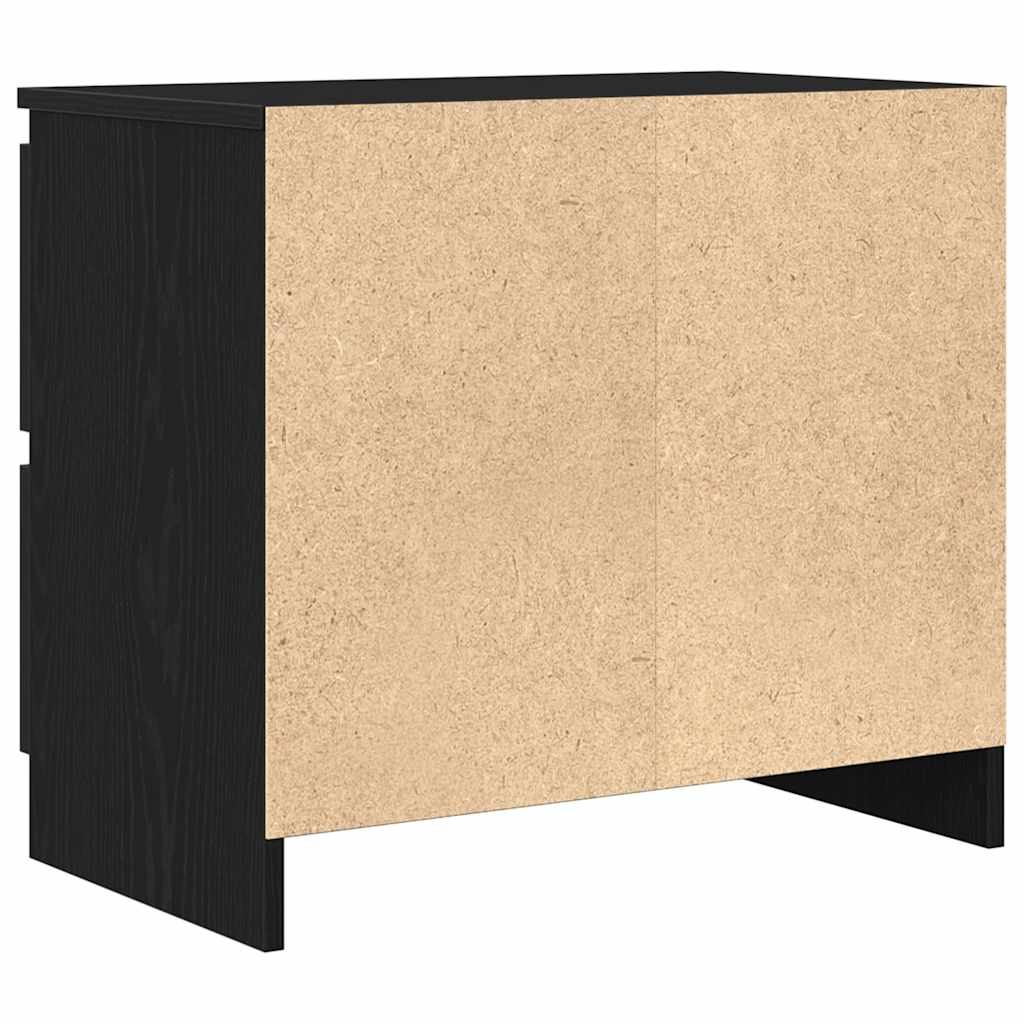 TV-Schrank Schwarz 60x35x54 cm Holzwerkstoff