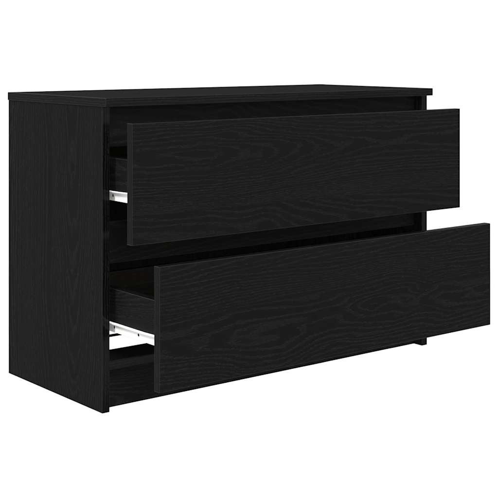 TV-Schrank Schwarz 80x35x54 cm Holzwerkstoff