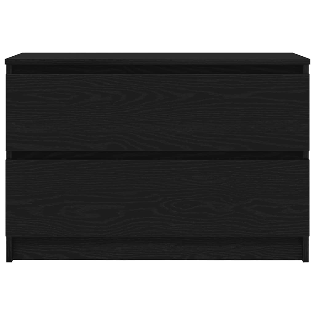 TV-Schrank Schwarz 80x35x54 cm Holzwerkstoff