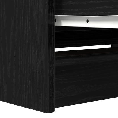 TV-Schrank Schwarz 80x35x54 cm Holzwerkstoff