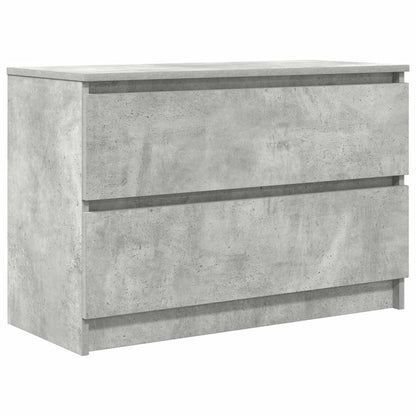 vidaXL TV-Schrank Betongrau 80x35x54 cm Holzwerkstoff