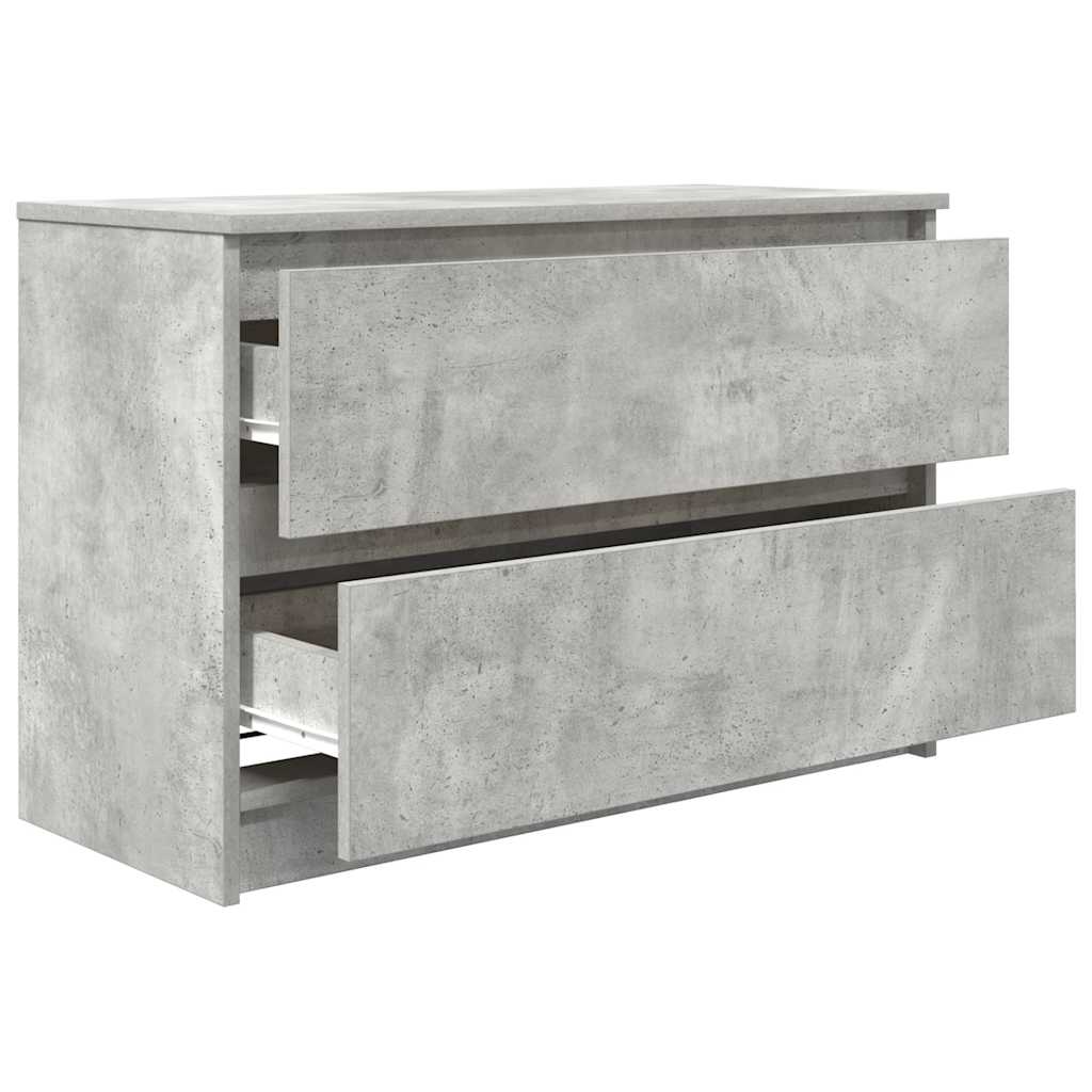 vidaXL TV-Schrank Betongrau 80x35x54 cm Holzwerkstoff