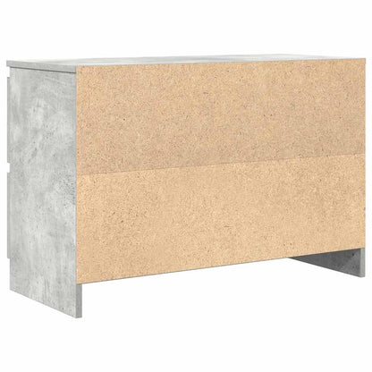 vidaXL TV-Schrank Betongrau 80x35x54 cm Holzwerkstoff