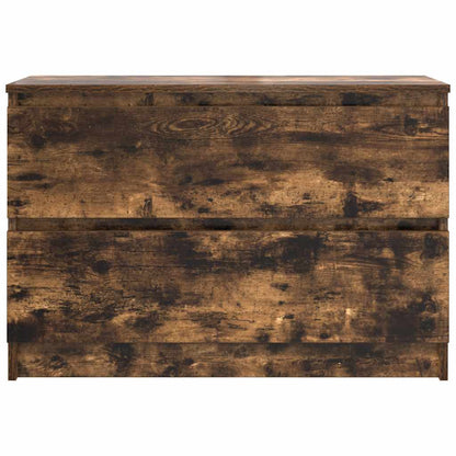 vidaXL TV-Schrank Räuchereiche 80x35x54 cm Holzwerkstoff