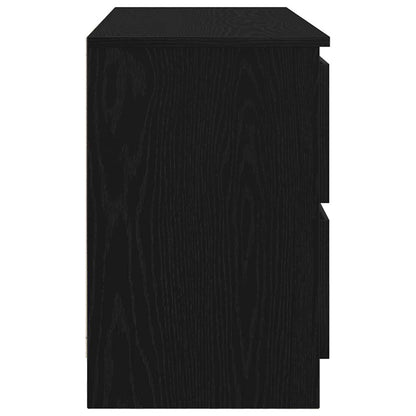 TV-Schrank Schwarz 100x35x54 cm Holzwerkstoff