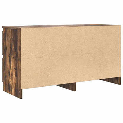 vidaXL TV-Schrank Räuchereiche 100x35x54 cm Holzwerkstoff