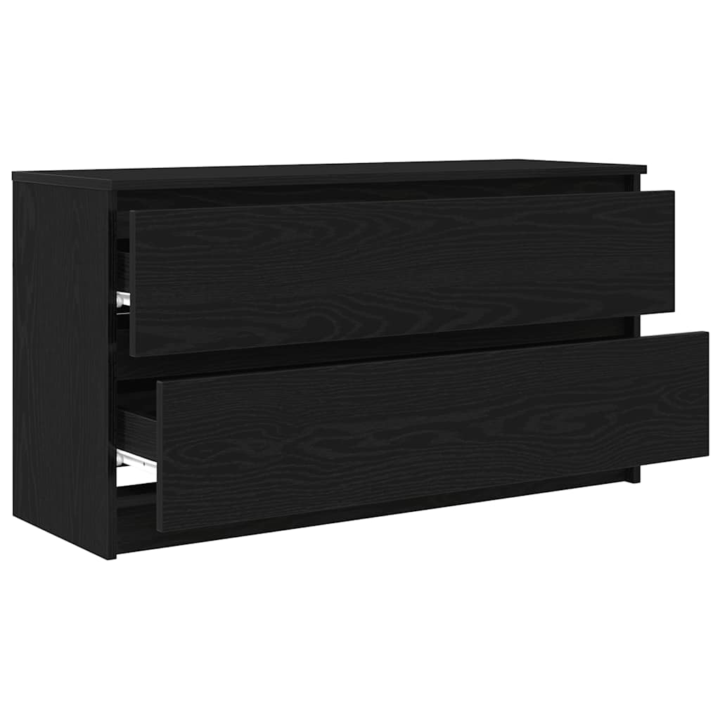 TV-Schrank Schwarz 100x35x54 cm Holzwerkstoff