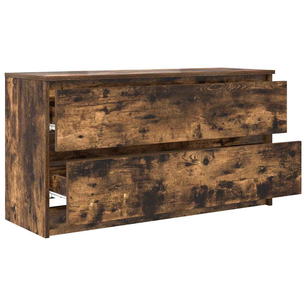 TV-Schrank Räuchereiche 100x35x54 cm Holzwerkstoff