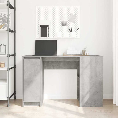 vidaXL Schreibtisch Betongrau 120x42x76 cm Holzwerkstoff