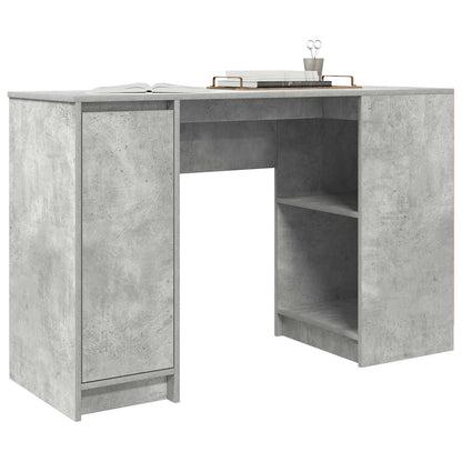 vidaXL Schreibtisch Betongrau 120x42x76 cm Holzwerkstoff