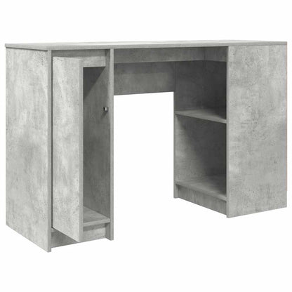 vidaXL Schreibtisch Betongrau 120x42x76 cm Holzwerkstoff