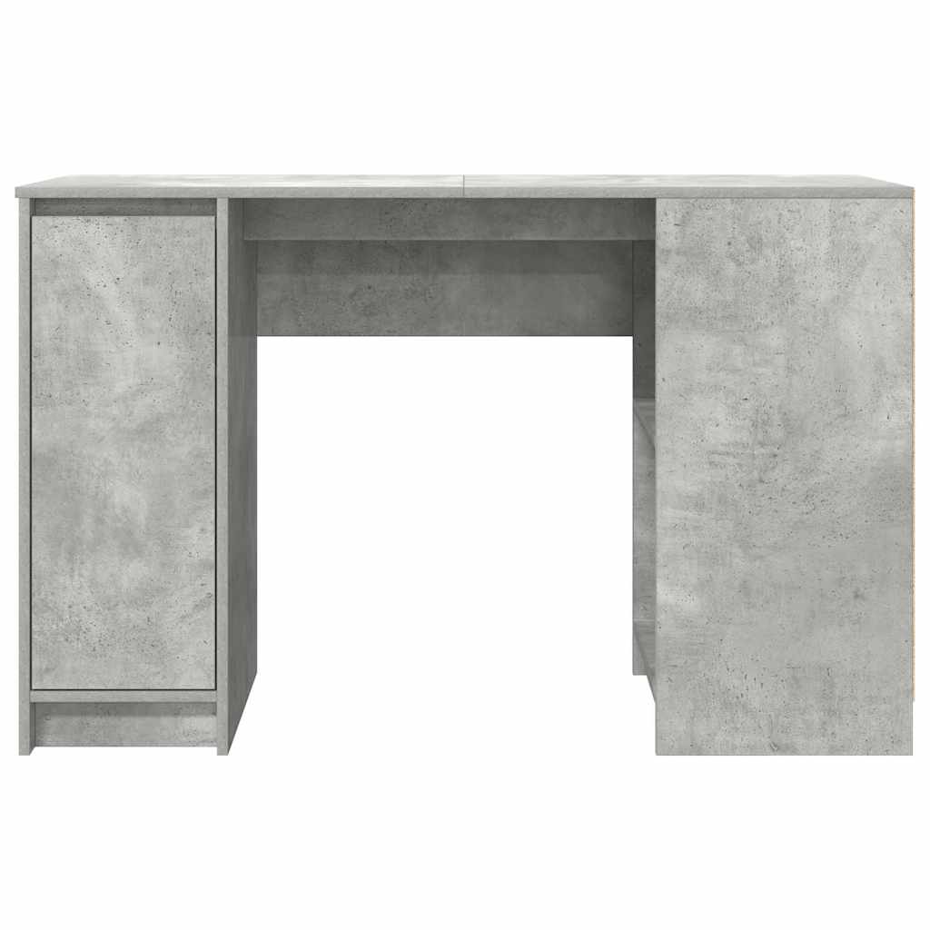 vidaXL Schreibtisch Betongrau 120x42x76 cm Holzwerkstoff